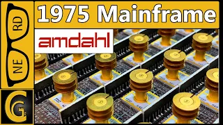 1975 Mainframe CPU Module - AMDAHL 470 - The Alternative to IBM S370 System