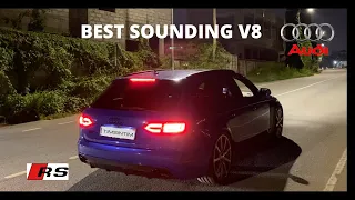 MTM AUDI RS4 B8.5 AVANT || LAUNCH, DOWNSHIFTS AND PURE SOUND || BEST SOUNDING V8 EVER! & OTHERS