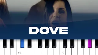 Moony - Dove (I'll Be Loving You) (piano tutorial)