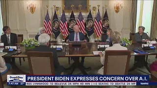 President Biden, tech leaders express concern over A.I. | FOX 13 Seattle