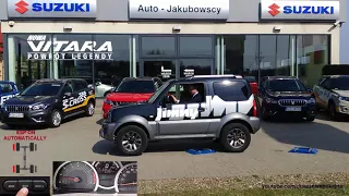 2017 Suzuki Jimny 1.3 ESP All Grip Pro - 4x4 diagonal test on rollers - part 2/2