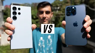 Samsung S24 Ultra vs iPhone 15 Pro Max Camera Comparison!