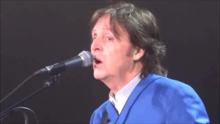 Paul mccartney - soundcheck - Houston minute maid