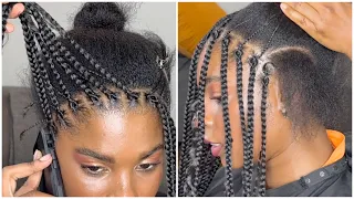 HOW TO: INDIVIDUAL CROCHET ILLUSION FOR GODDESS BOHO BOX BRAIDS | Outre hair