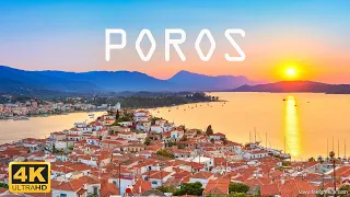 Poros, Greece 🇬🇷 | 4K Drone Footage