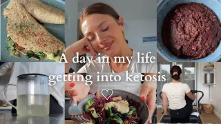 What I eat in a day to get into ketosis | PCOS-friendly recipes & my fave de-bloat tea