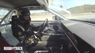 Riding with Tanner Foust in a Drift Car