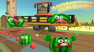 Baby Watermelon And Monster Harvester | Chicken Gun