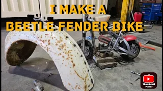 I make a beetle fender bike