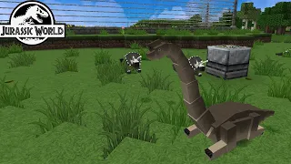 Minecraft Jurassic Wolrd #9: Hồi Sinh Siêu Khủng Long Khổng Lò Brachiosaurus