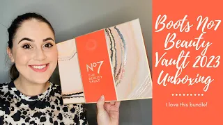 BOOTS NO7 BEAUTY VAULT 2023 UNBOXING