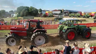 CaseIH 1455 XL vs Fendt 614 LSA Turbomatik | Traktorziehen Berscheid