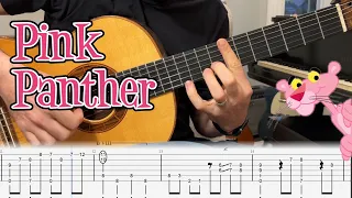 Awesome Pink Panther Theme Cover (with tabs)