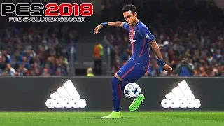 PES 2018 - Gameplay Compilation #3 | SKILLS & BODY CONTACT