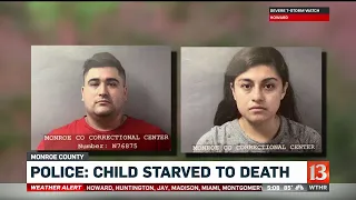 Child starved to death