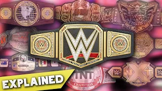 How WWE Championship Belts Are Made And The History Of Title Belts, Explained