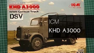 ICM 1/35 KHD A3000 (35454) Review