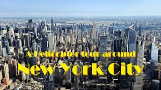 Helicopter Tour around NEW YORK CITY... All of Manhattan, Statue of Liberty, One World Trade Ctr etc
