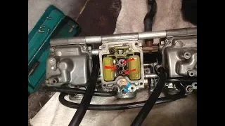 Fazer FZS 600, carb cleaning  fix Poor running and performance. 1999