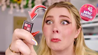 Ich schminke mich mit meinem KLEINSTEN Makeup! 🤏🏻🥹