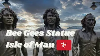 Statue of The Bee Gees - Douglas Promenade, Isle of Man