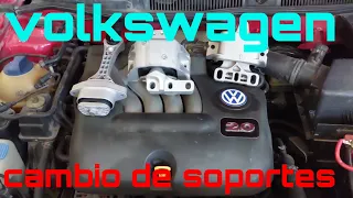 VOLKSWAGEN 2.O CAMBIAR SOPORTES TODOS