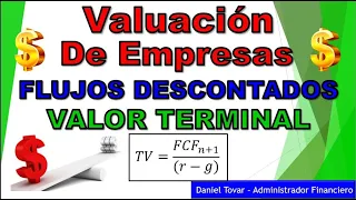 Valuación de empresas por método de Flujos de Efectivo Descontados y Valor Terminal. WACC y CAPM