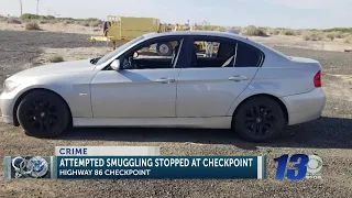 Man arrested for human smuggling, loaded gun, and meth at Salton City