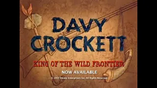 "Davy Crockett - King of the Wild Frontier" (1955) Video Release Trailer