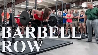 The Barbell Row with Mark Rippetoe