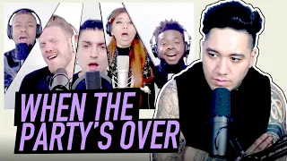 Pentatonix - when the party's over | Billie Eilish Cover REACTION!!!