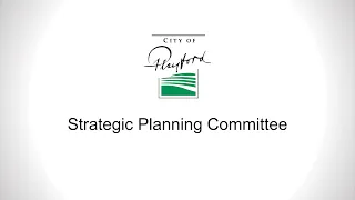 Strategic Planning Committee - 10 August 2021