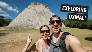 Visiting the UXMAL Mayan Ruins from Mérida, Mexico by BUS! (+ Choco-story)