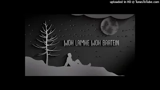 Woh Lamhe Woh Baatein Slowed And Reverb | Atif Aslam | Storm Edition | Av Lofi 😈