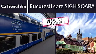 🇷🇴 Cu trenul catre Sighisoara, Cea mai Frumoasa Cetate din Romania Vlog De Calatorie