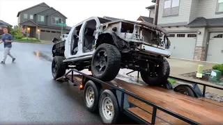 Rebuilding A Wrecked Tacoma part 1