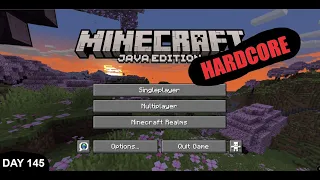 DAY 145 -- taking from villages in minecraft hardcore