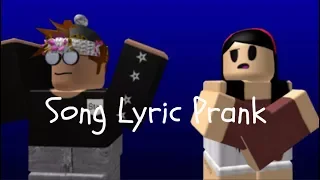 ROBLOX Song lyric Prank