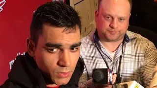 Red Wings’ Andreas Athanasiou thrives at center