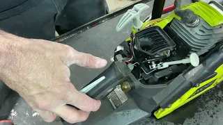 Will it run again. Ryobi chainsaw.