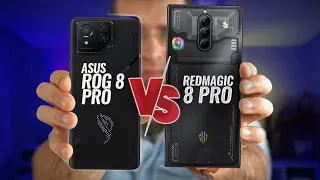 Asus ROG Phone 8 vs Redmagic 8 Pro - Full comparison