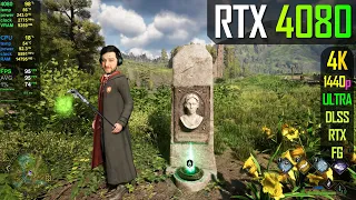 RTX 4080 - Hogwarts Legacy (with DLSS 3 testing)