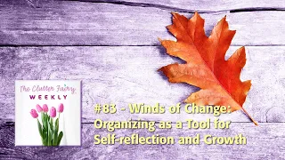 Winds of Change: Organizing as a Tool for Self-reflection and Growth - The Clutter Fairy Weekly #83
