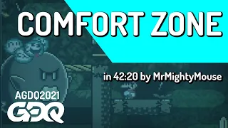 Comfort Zone by MrMightyMouse in 42:20 - Awesome Games Done Quick 2021 Online