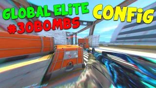 CSGO BEST GLOBAL ELITE CONFIG | GREAT SETTINGS (csgo montage)