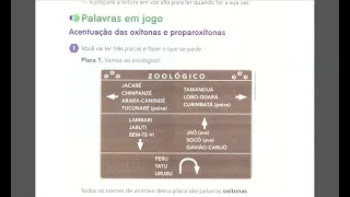 26/08/2021: Língua Portuguesa - Acentuação das oxítonas e proparoxítonas