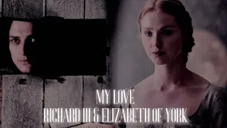 richard iii and elizabeth of york "i mean that with my soul i love thy daughter"