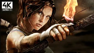 [4K풀옵] 툼레이더 리부트 스토리 : 시네마틱 무비컷 // Tomb Raider Reboot Story : Cinematic Movie