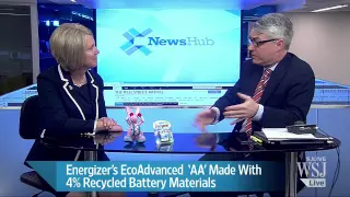 World's First 'AA' Battery Made with Recycled Battery Materials on WSJ Live