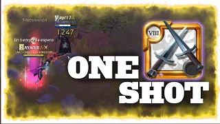 🐝Solo One Shot Ganking!🐝| Dagger Pair Solo Open World  | Albion Online #7